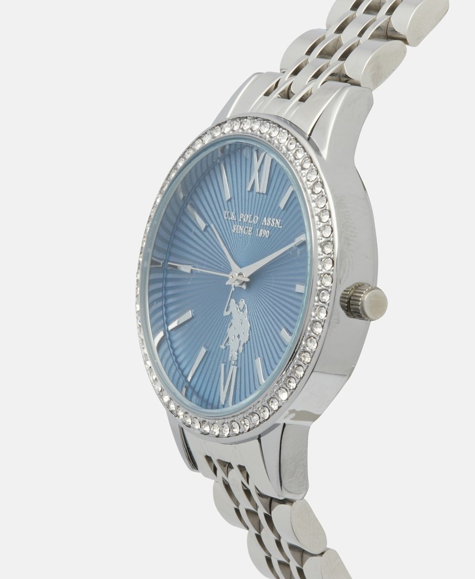 U.S. Polo Assn. hodinky Stříbrná 2