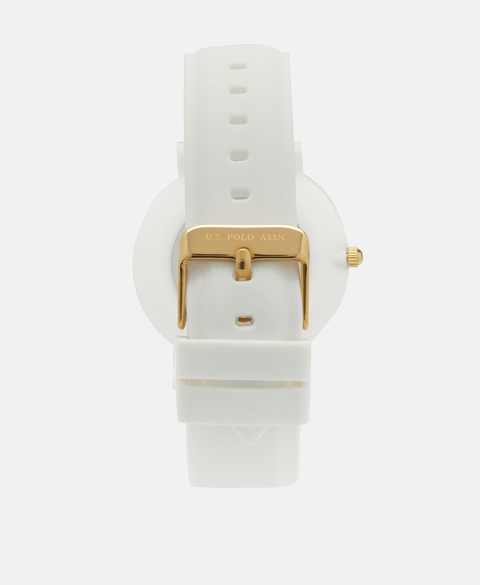 U.S. Polo Assn. hodinky Bílá 3