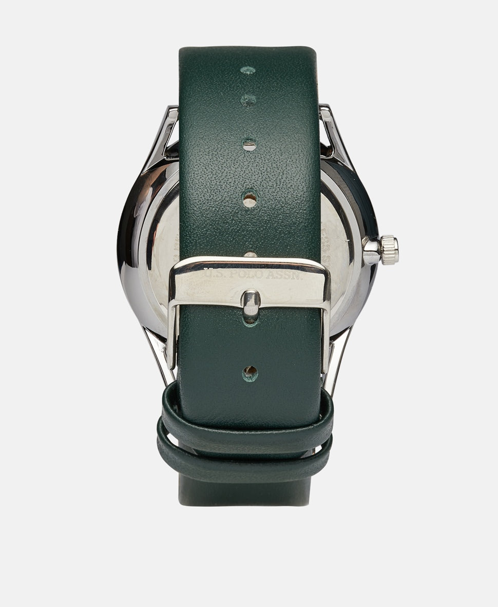 U.S. Polo Assn. sada hodinek a náramků Stříbrná 3
