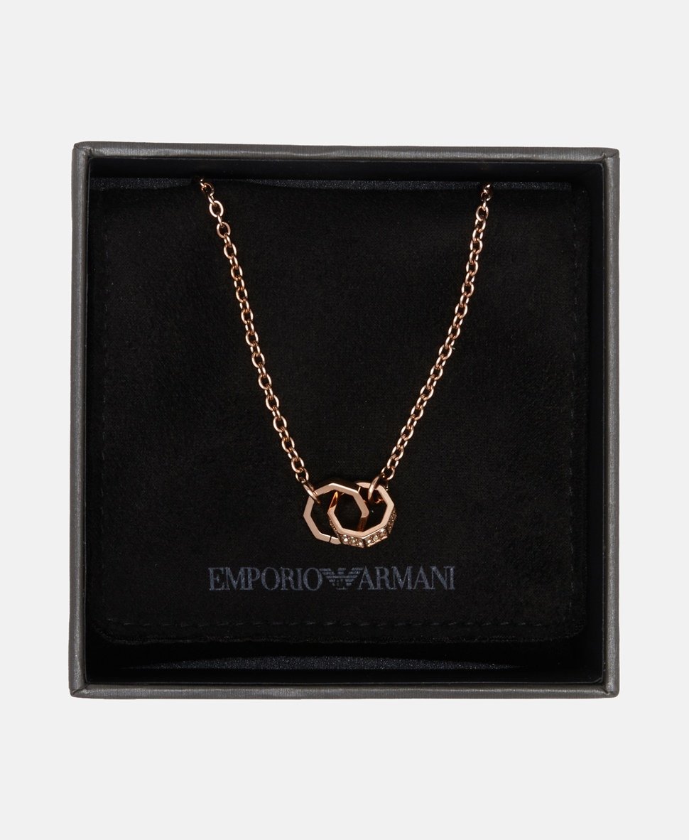 Emporio Armani náhrdelník Stříbrná 3