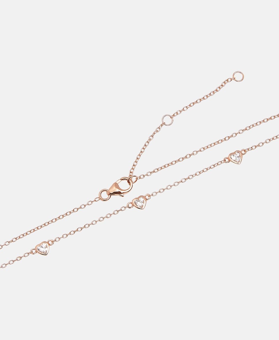 Lawrence Grey Jewelry náhrdelník Růžově zlatá 2