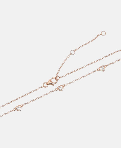 Lawrence Grey Jewelry náhrdelník Růžově zlatá 2