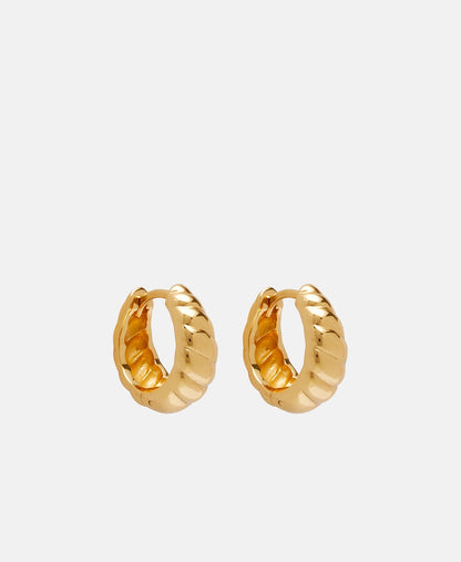 Lawrence Grey Jewelry Obručové náušnice Zlatá 1