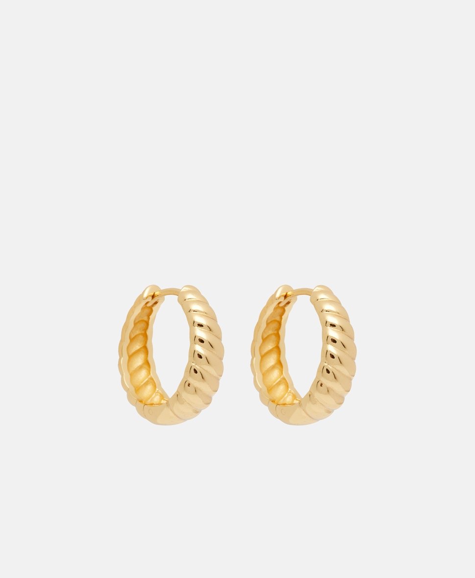 Lawrence Grey Jewelry Obručové náušnice Zlatá 1