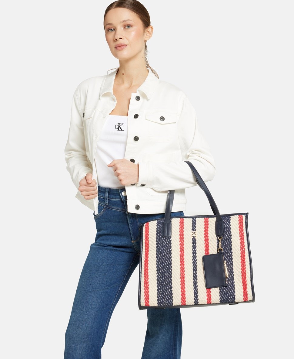 Tommy Hilfiger kabelka shopper Béžová 5