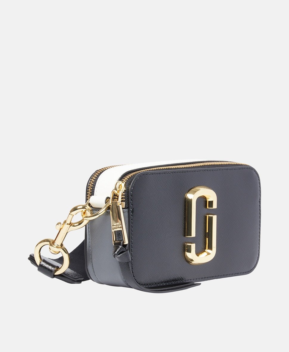Marc Jacobs Kožená messenger taška Černá 1