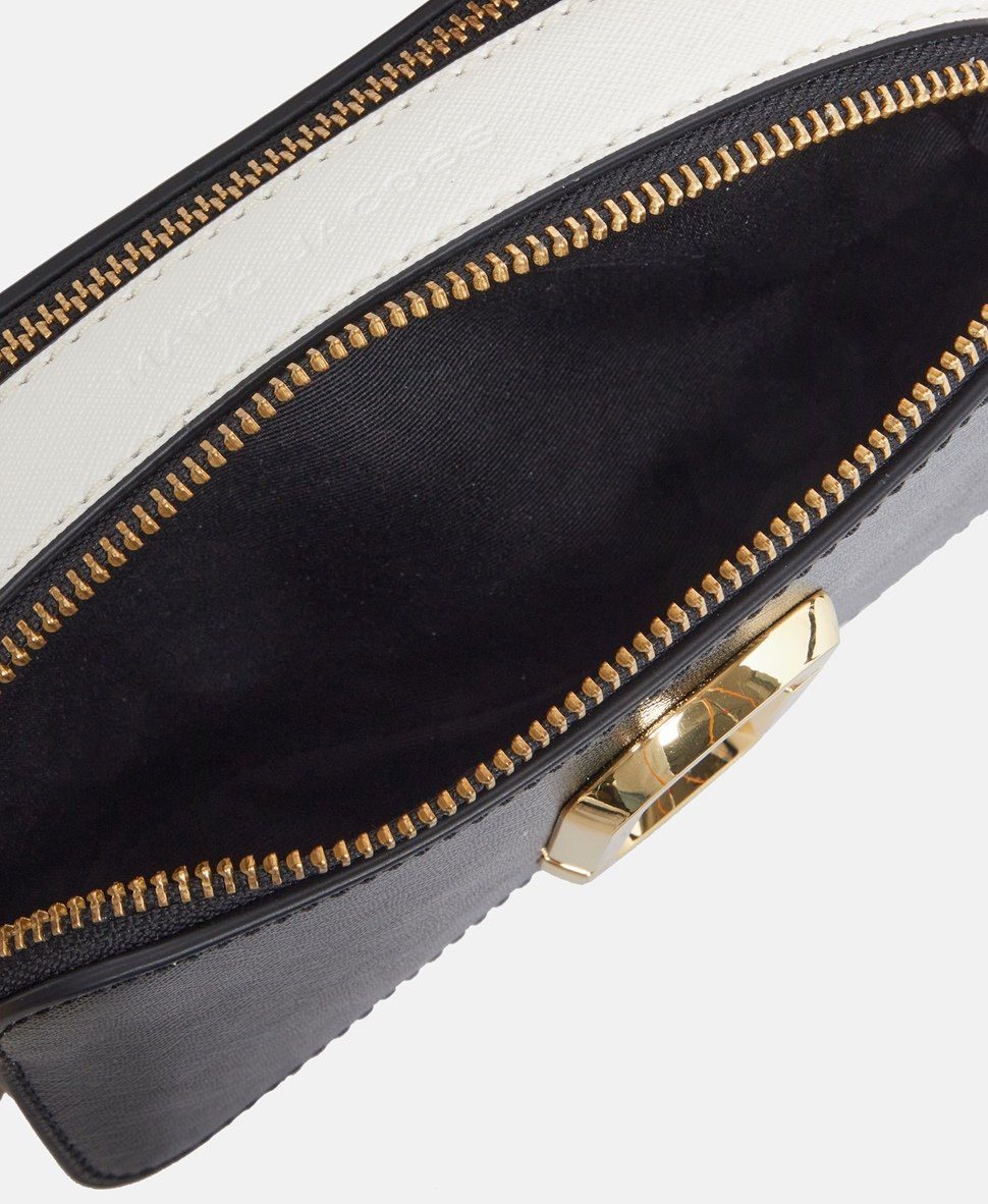 Marc Jacobs Kožená messenger taška Černá 3
