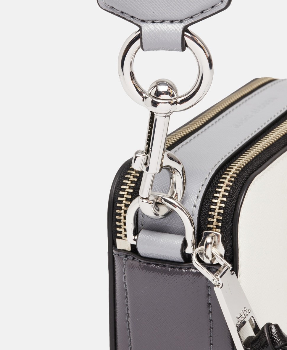 Marc Jacobs Kožená messenger taška Bílá 2