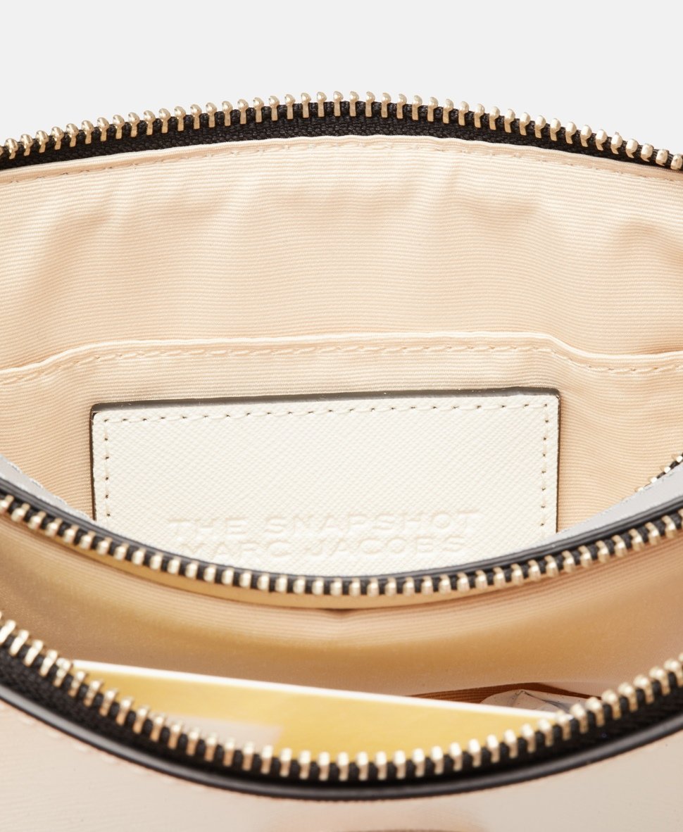 Marc Jacobs Kožená messenger taška Bílá 4