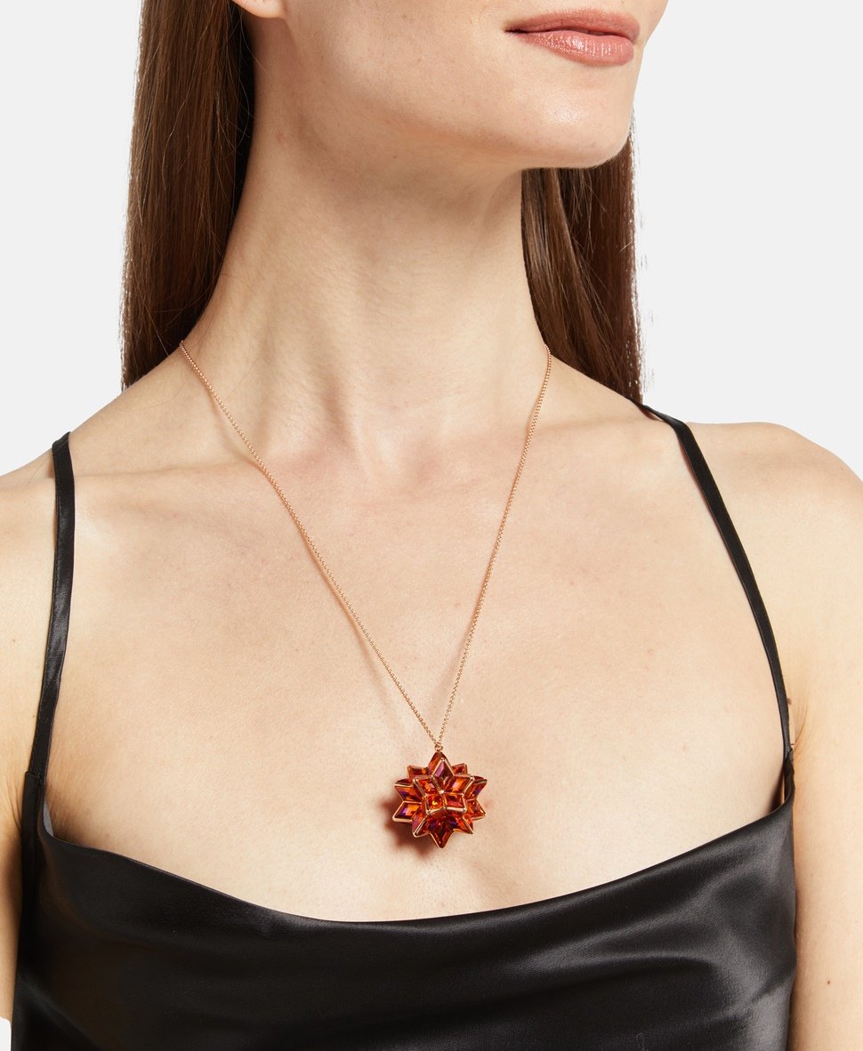 Swarovski řetízek s přívěskem Červená 3