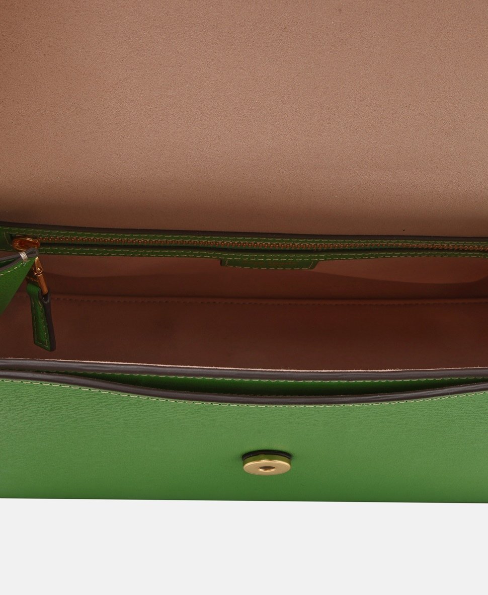 Kate Spade kožená kabelka Zelená 3