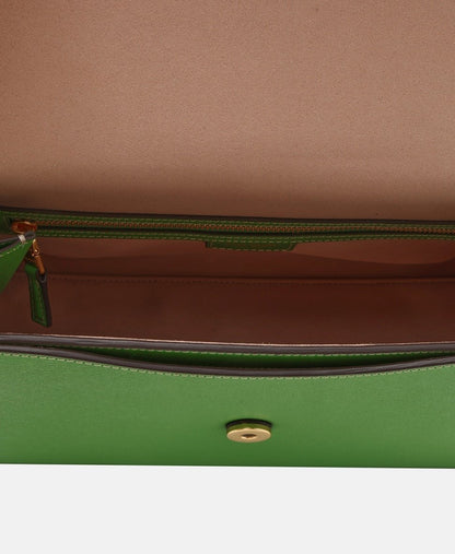 Kate Spade kožená kabelka Zelená 3