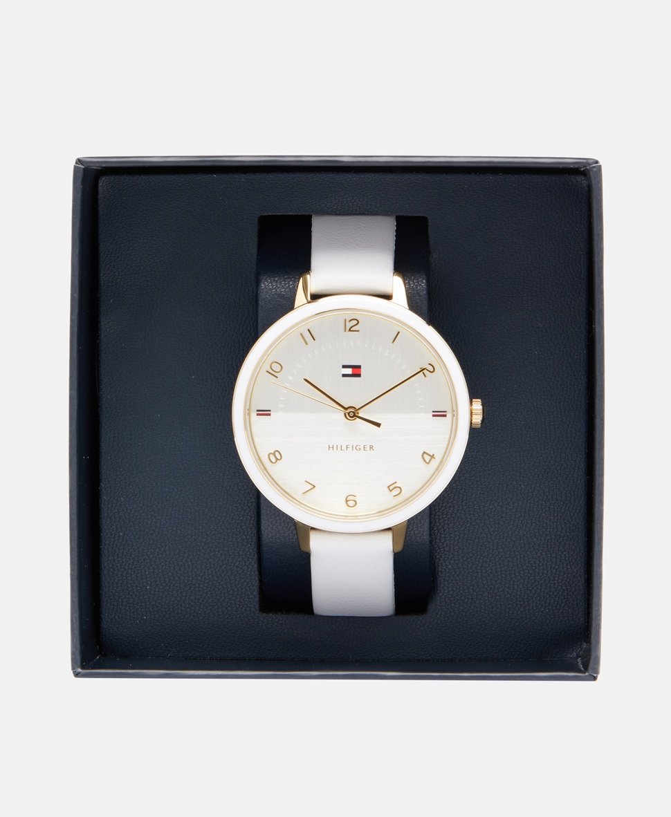 Tommy Hilfiger hodinky Bílá 4