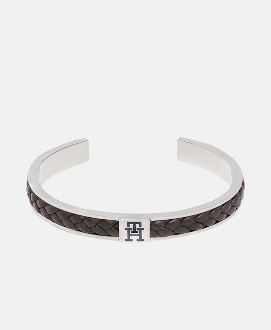 Tommy Hilfiger otevřený náramek Hnědá 1