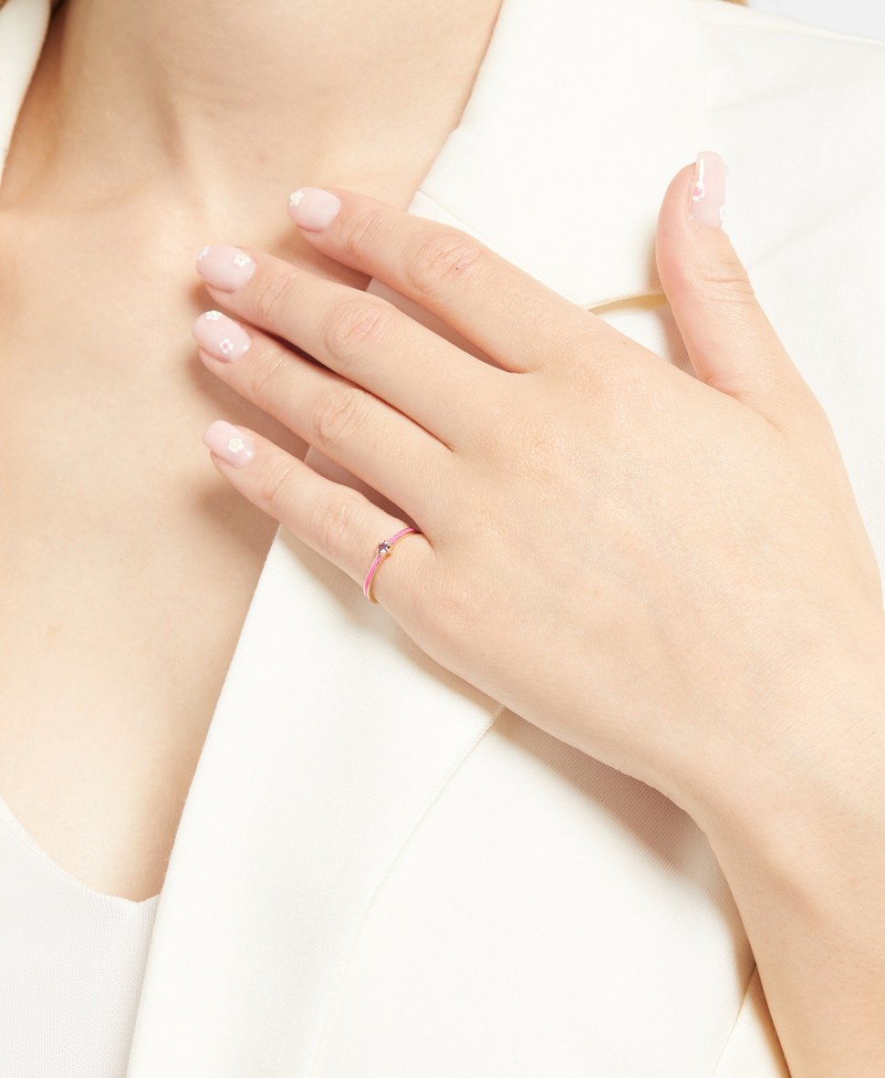 Lawrence Grey Fine Jewelry prsten Růžová 4