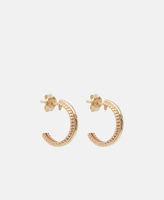 Lawrence Grey Fine Jewelry Obručové náušnice Zlatá 1