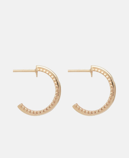 Lawrence Grey Fine Jewelry Obručové náušnice Zlatá 2