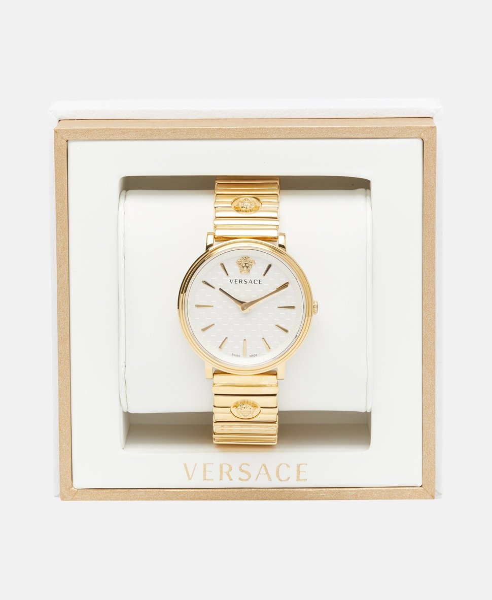 Versace hodinky Zlatá 4