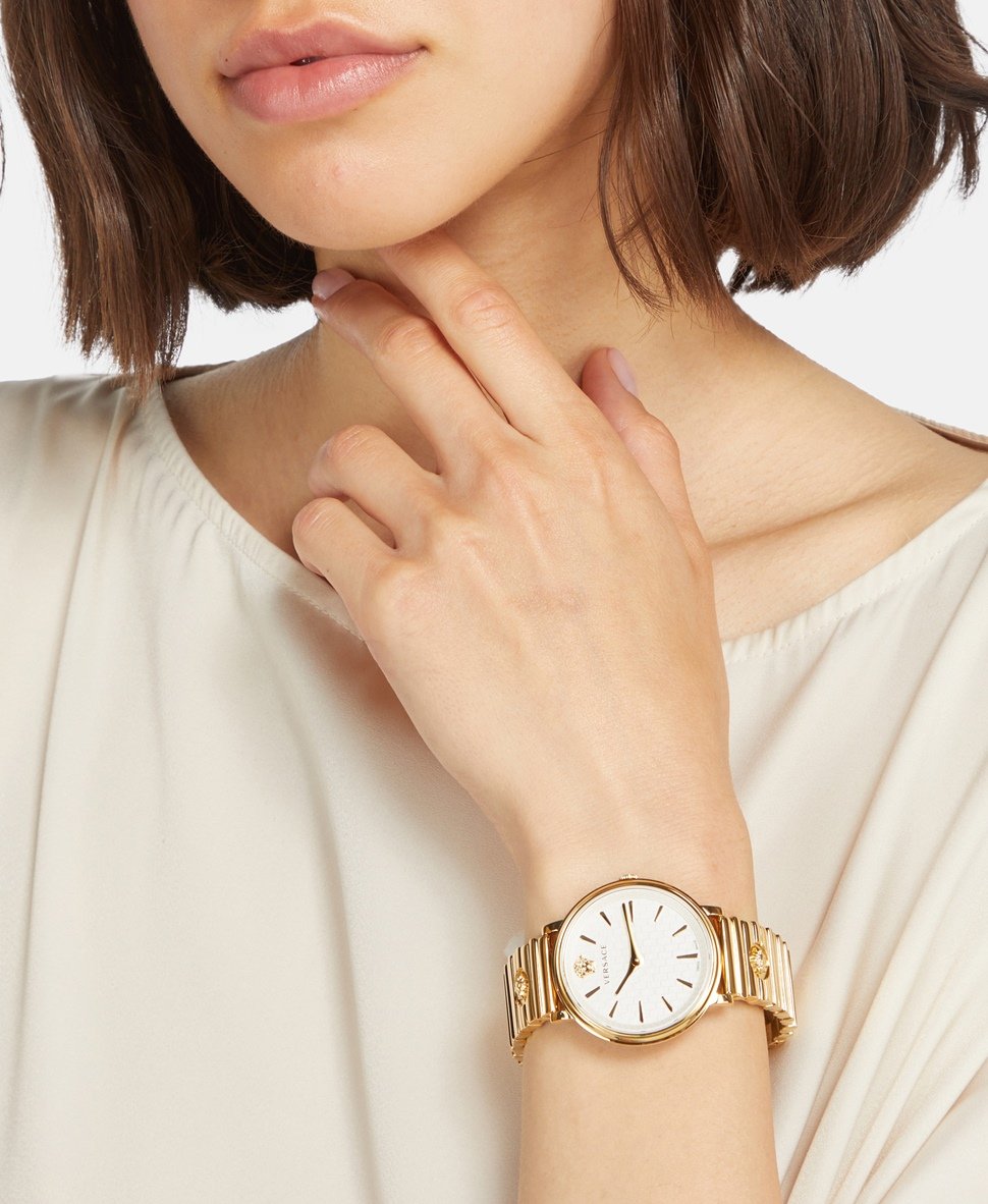Versace hodinky Zlatá 5