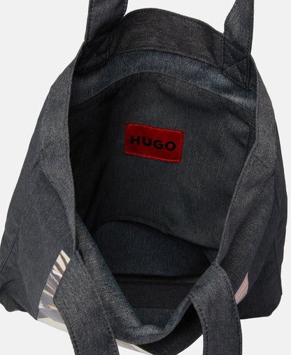 Hugo kabelka tote Černá 3