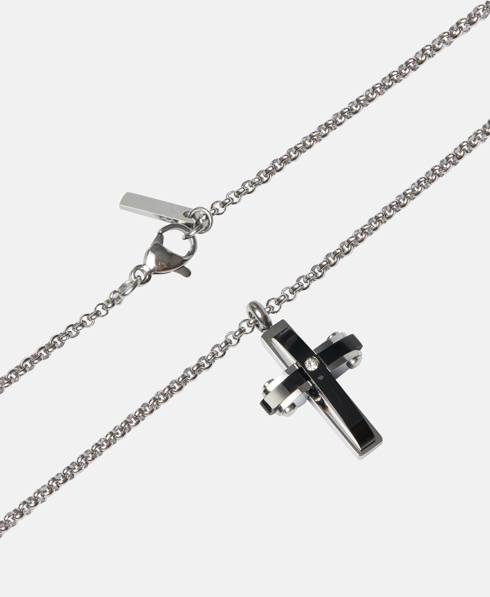 U.S. Polo Assn. řetízek s přívěskem Černá 2