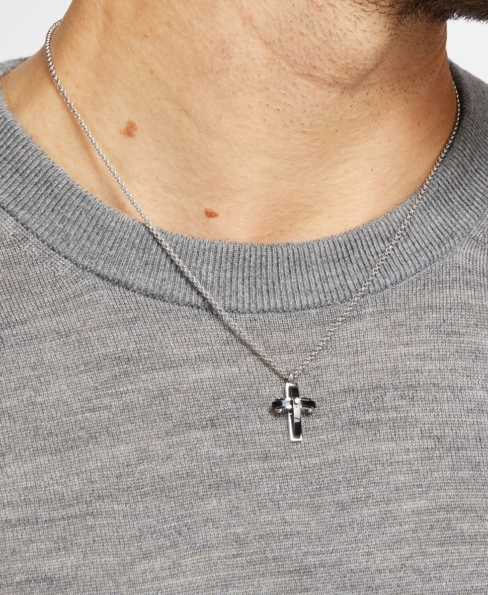 U.S. Polo Assn. řetízek s přívěskem Černá 4