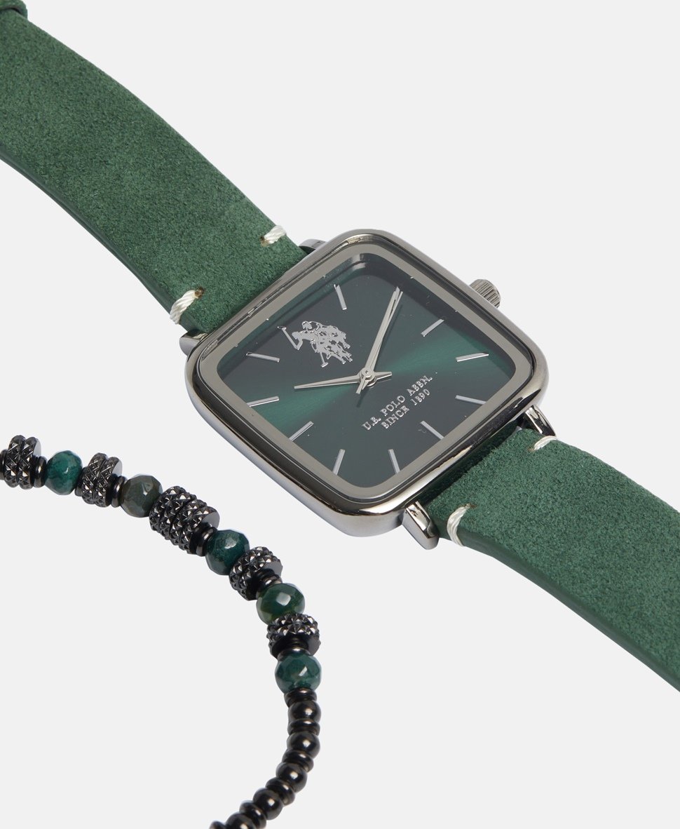 U.S. Polo Assn. hodinky Zelená 2