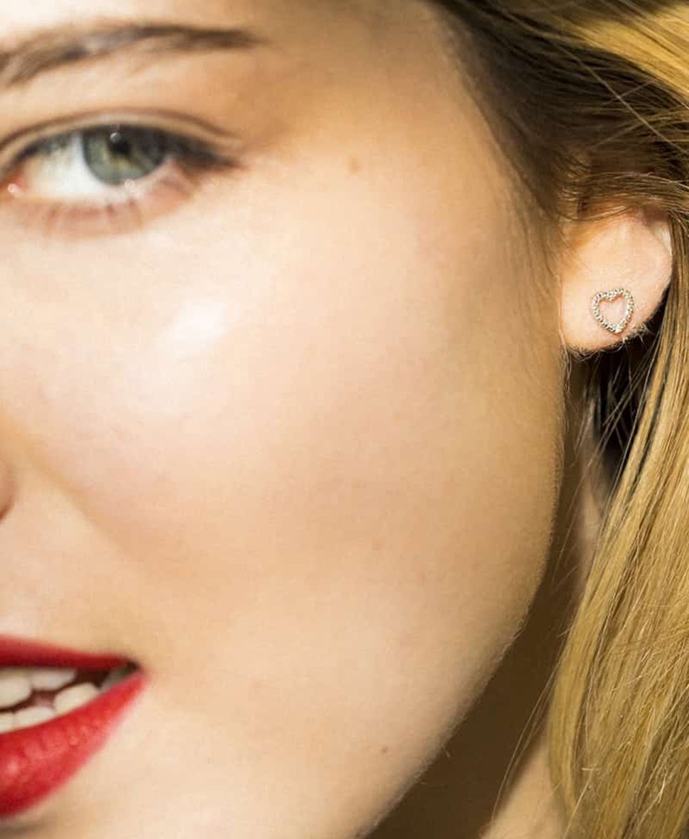 Diamond & Co diamantové náušnice Bílé zlato 2