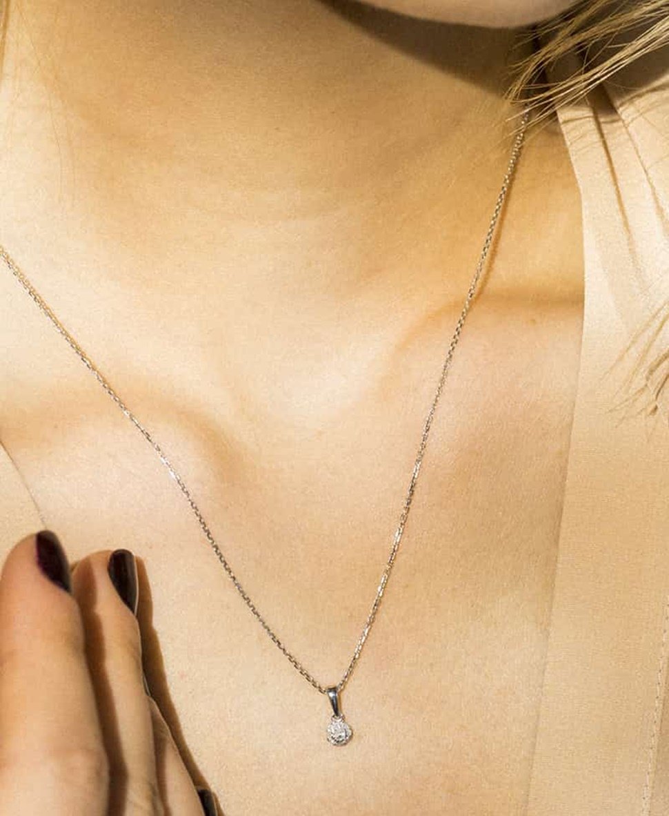 Diamond & Co přívěsek Bílé zlato 2