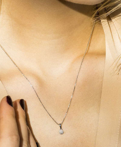 Diamond & Co přívěsek Bílé zlato 2
