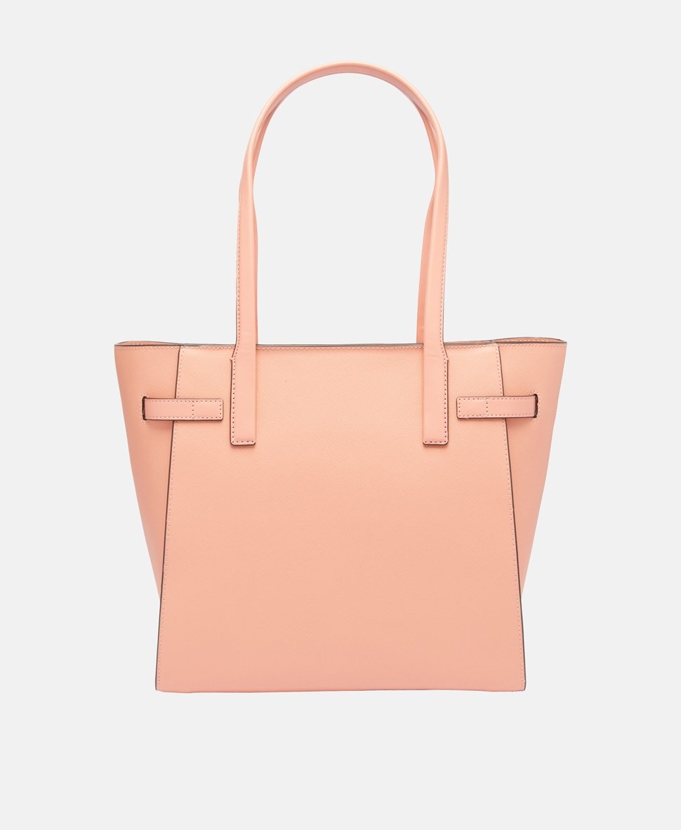 Michael Michael Kors kožená kabelka tote Žlutá 4