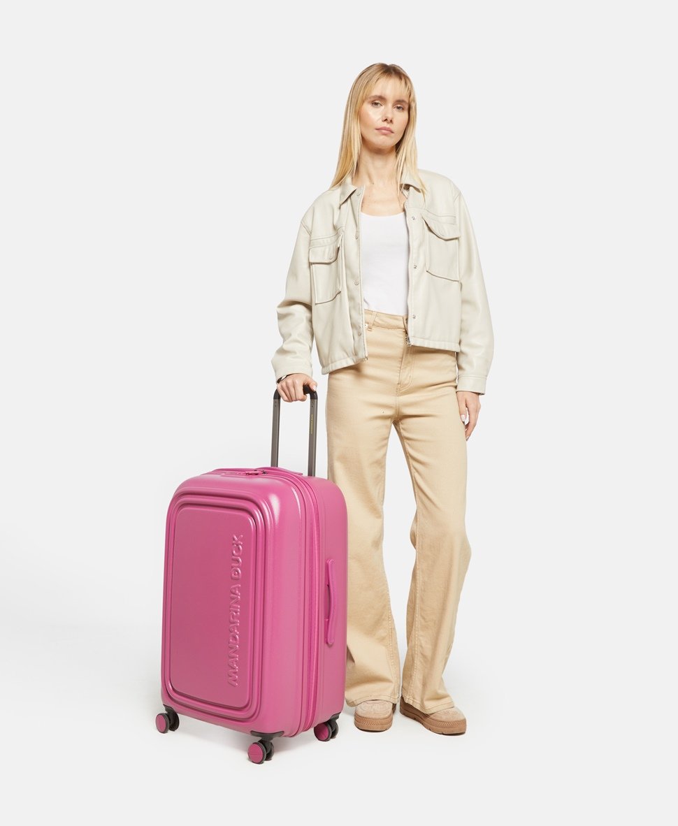 Mandarina Duck střední kufr Růžová 6