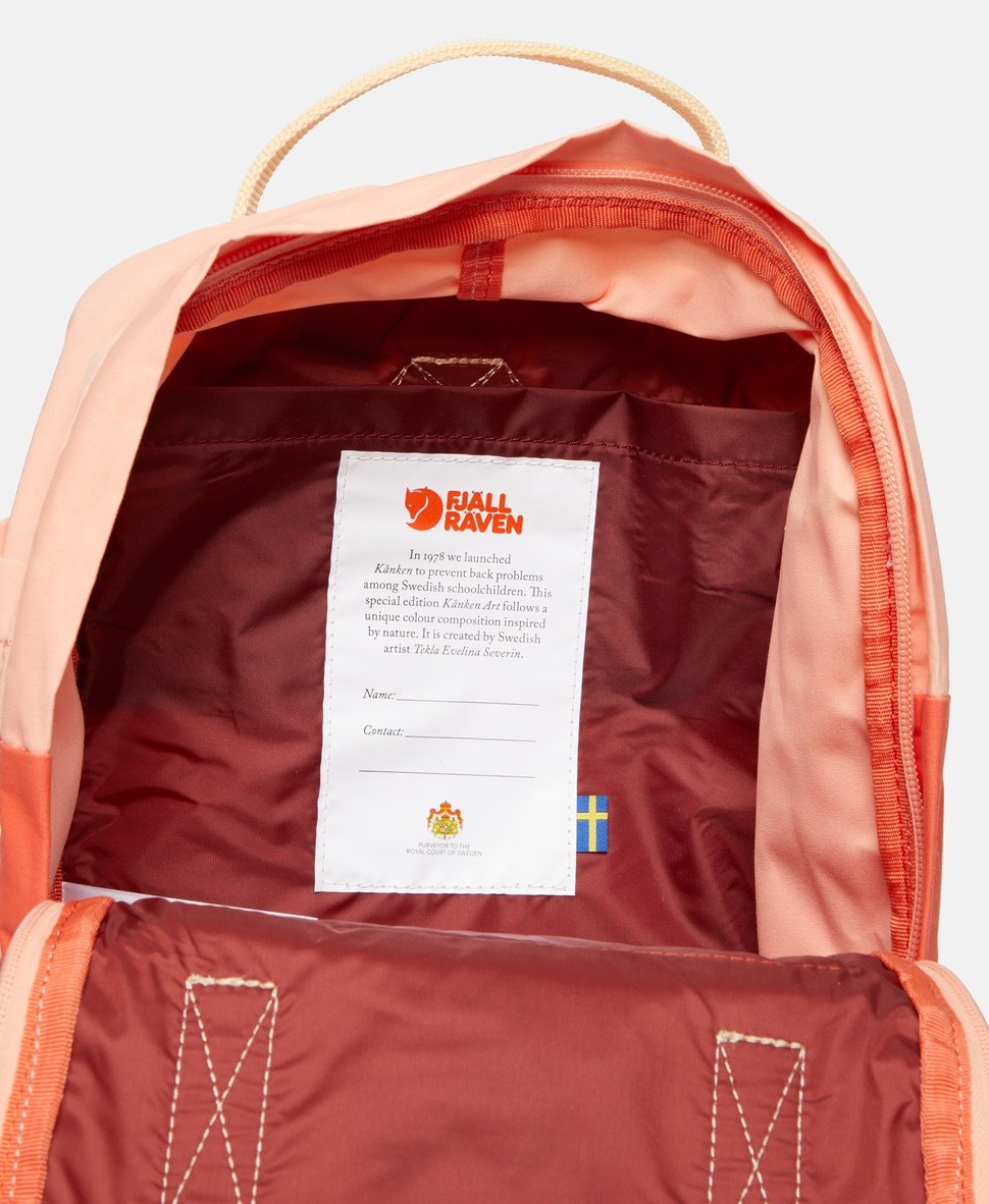 Fjällräven batoh Broskvová 3