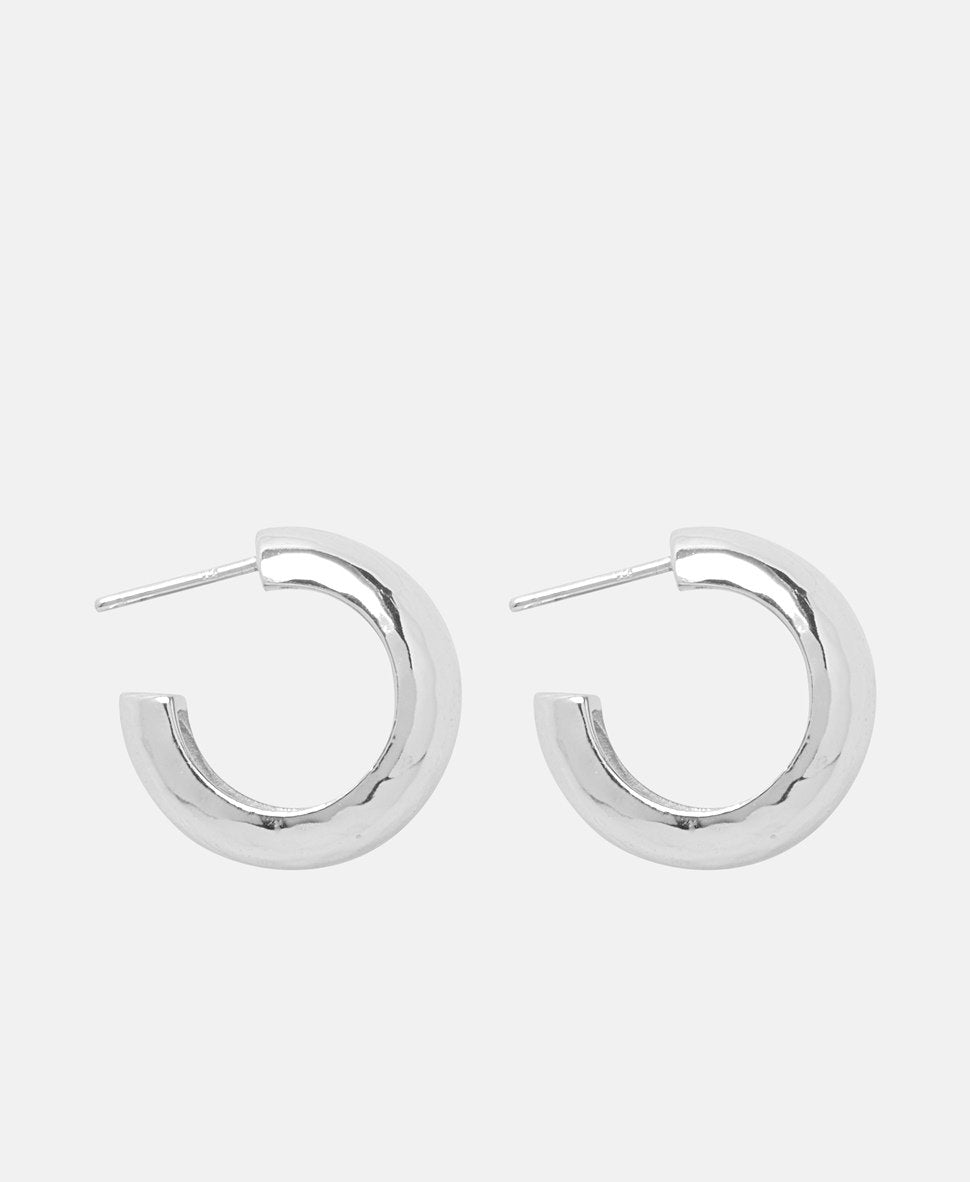 Lawrence Grey Jewelry Obručové náušnice Stříbrná 2