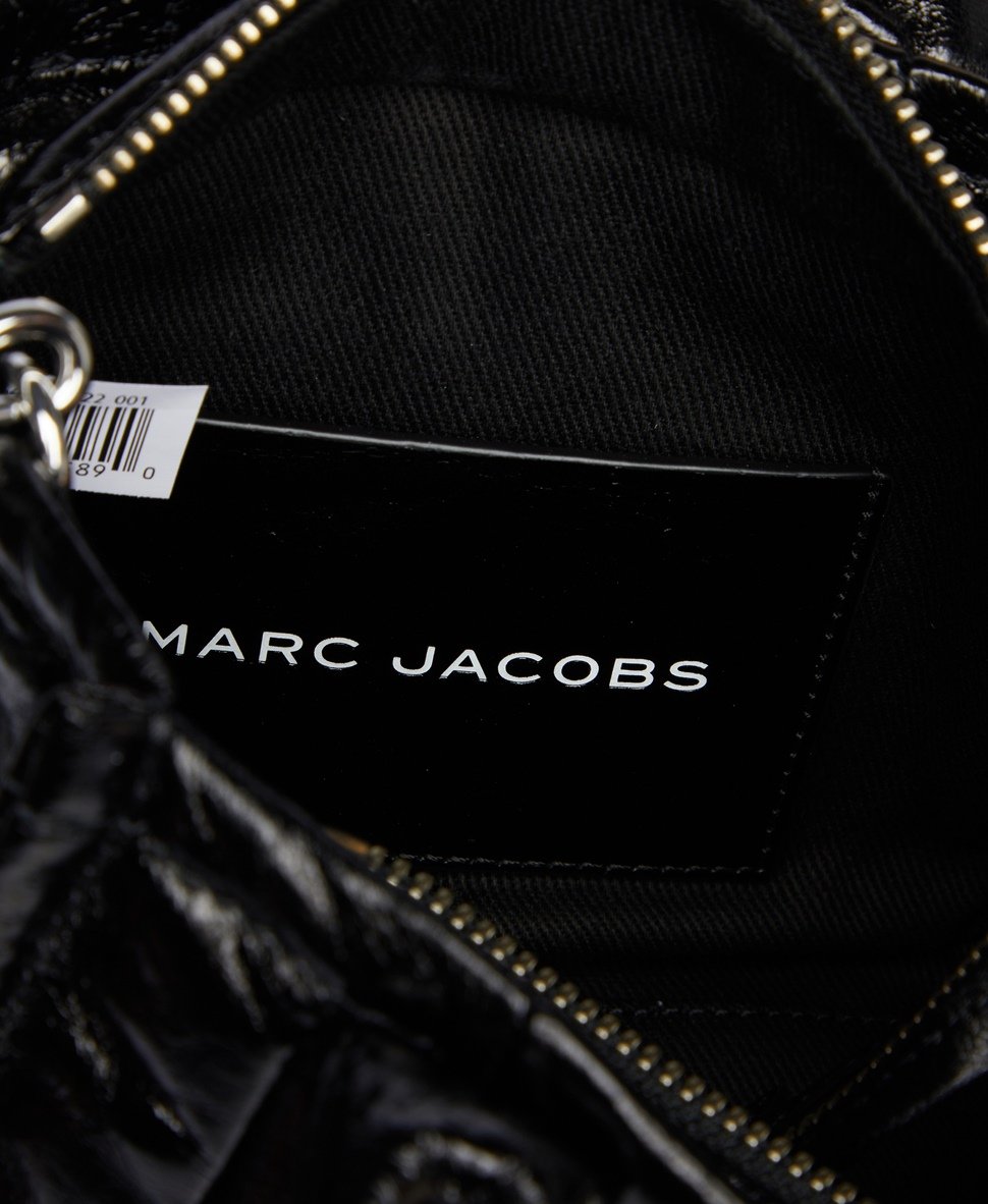 Marc Jacobs kožená kabelka Černá 4