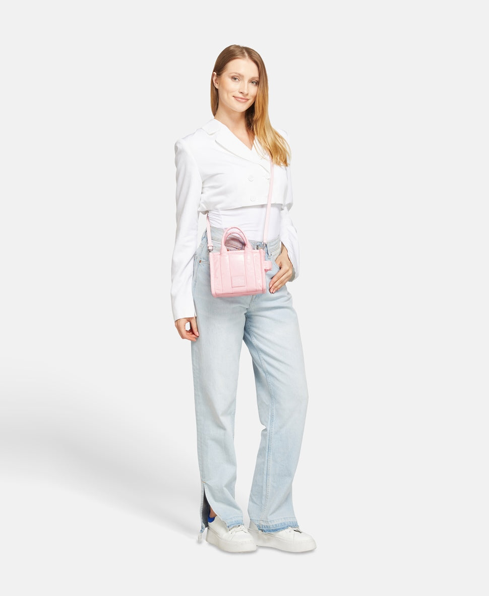 Marc Jacobs kožená kabelka Růžová 6