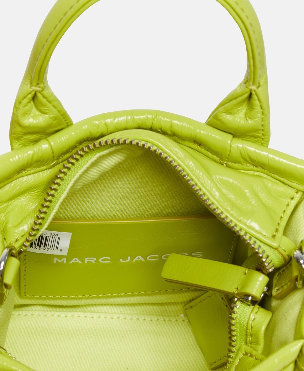 Marc Jacobs kožená kabelka Zelená 4