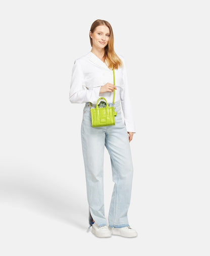 Marc Jacobs kožená kabelka Zelená 6
