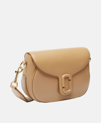 Marc Jacobs Kožená messenger taška Camel 1