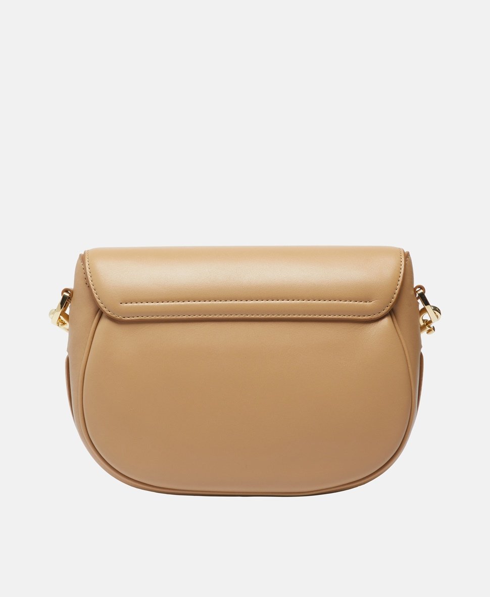 Marc Jacobs Kožená messenger taška Camel 4