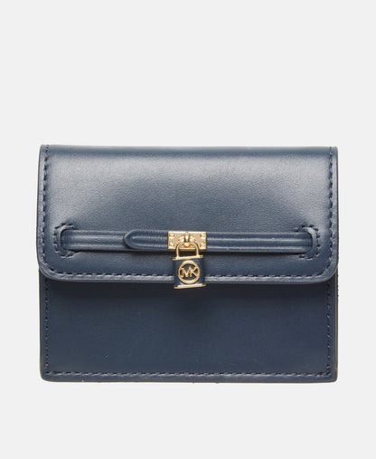 Michael Michael Kors kožená peněženka Tmavě modrá 1