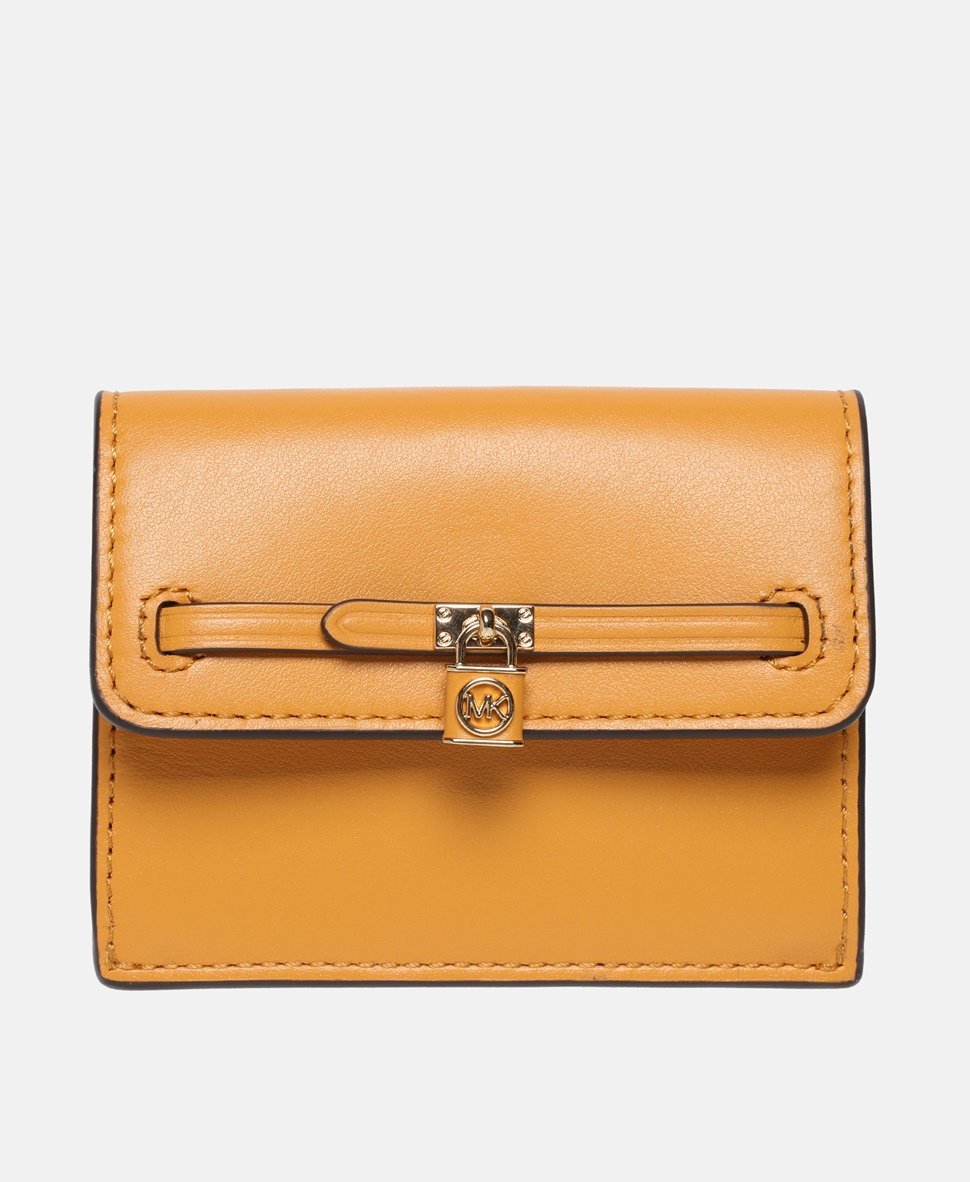 Michael Michael Kors kožená peněženka Žlutá 1