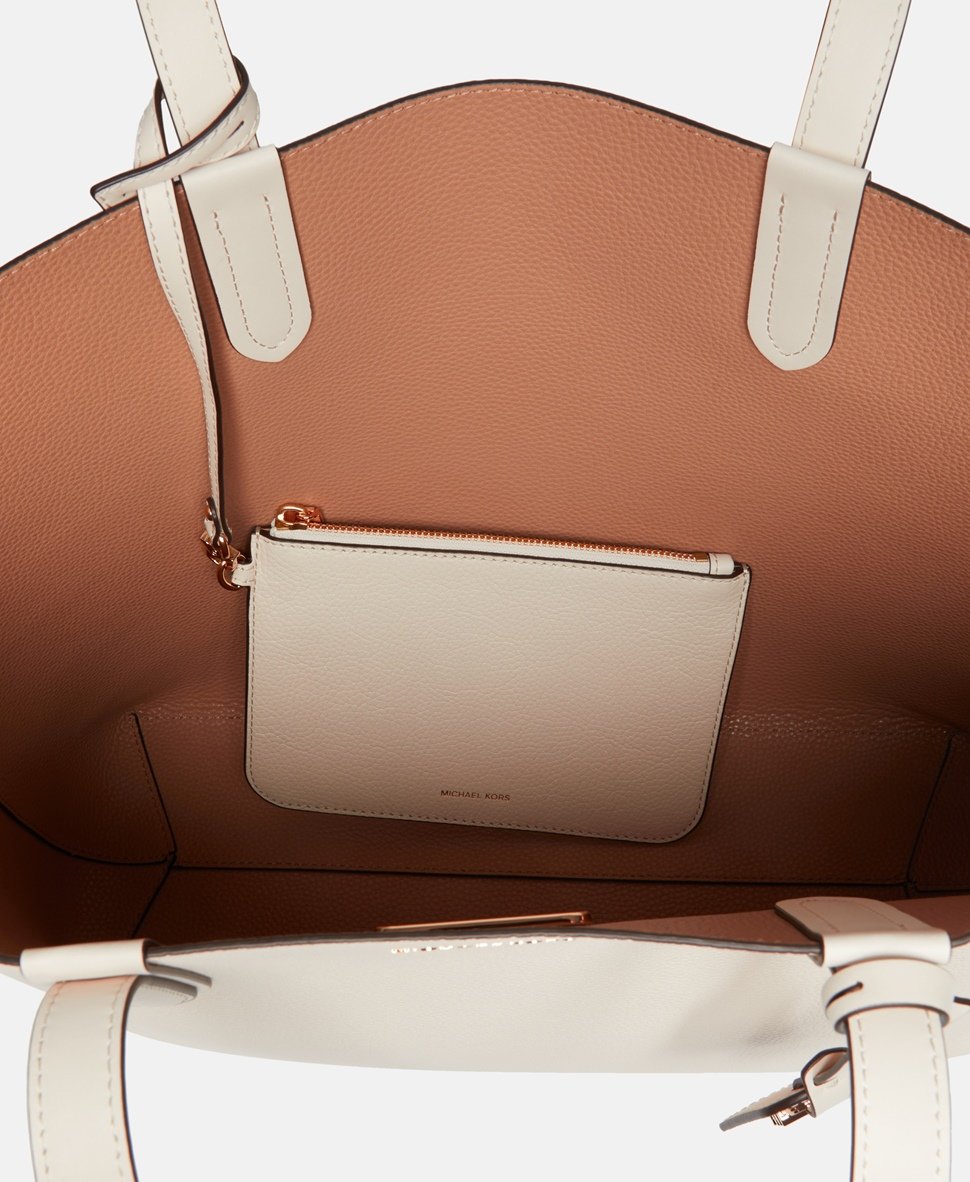 Michael Michael Kors oboustranná kožená kabelka shopper Písečná 3