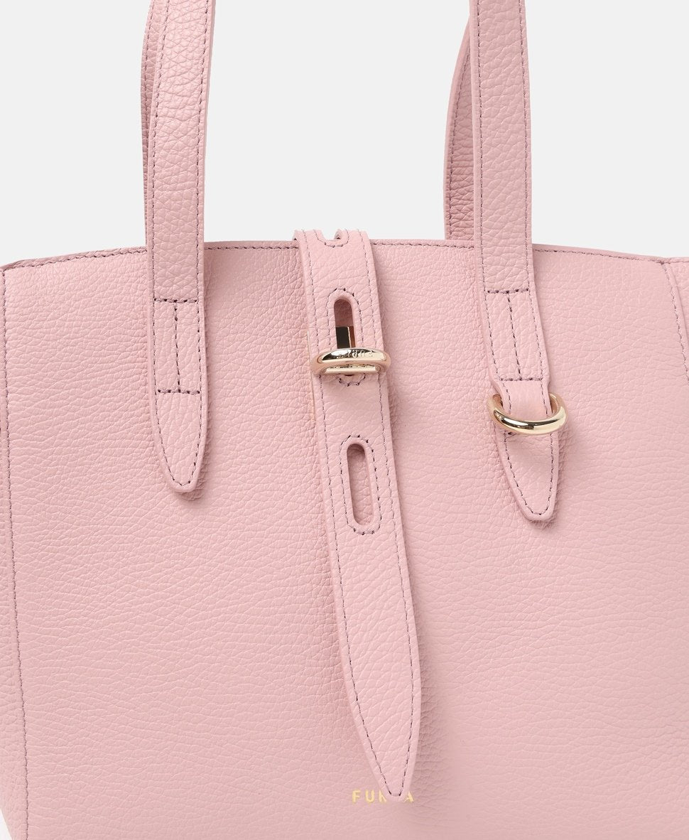 Furla kožená kabelka shopper Starorůžová 2
