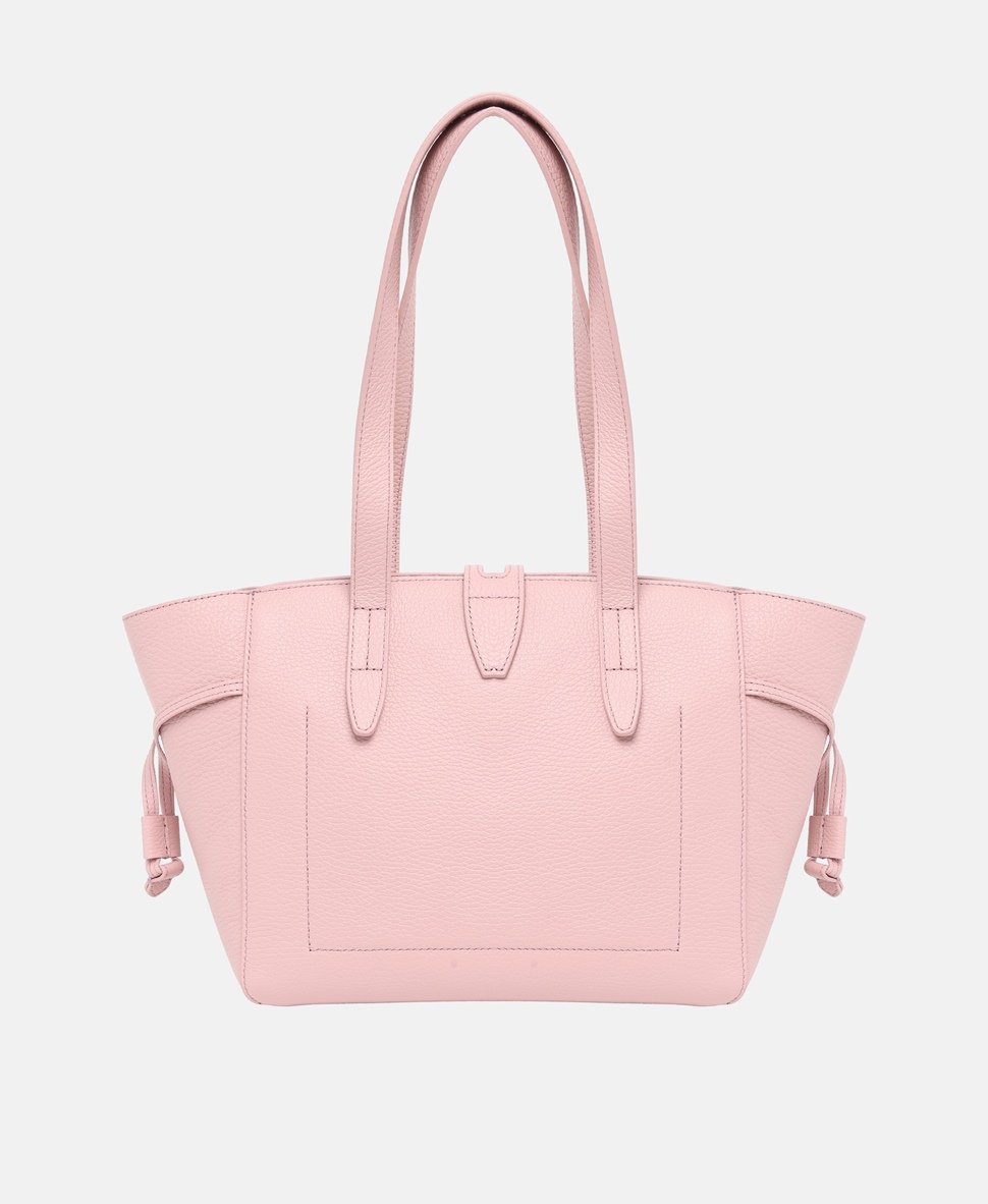 Furla kožená kabelka shopper Starorůžová 4