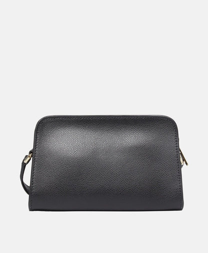 Furla Kožená messenger taška Černá 4