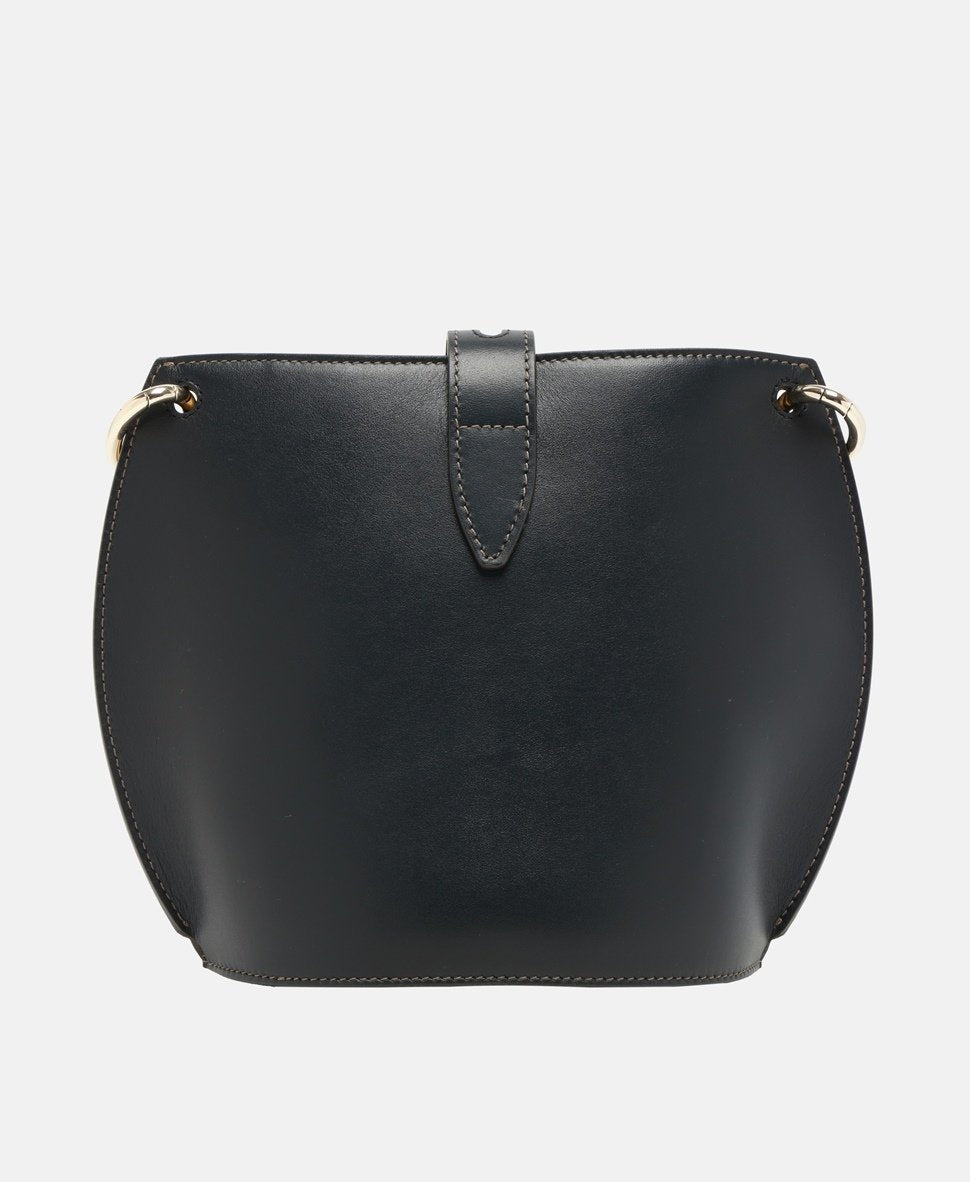 Furla Kožená kabelka přes rameno Černá 4