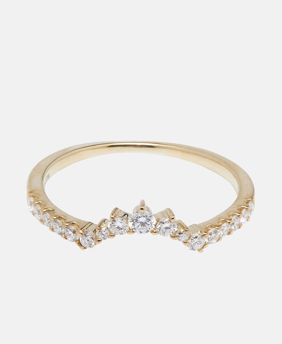 Ethische Diamanten diamantový prsten Zlatá 1