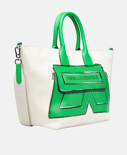 Karl Lagerfeld kabelka shopper Béžová 1