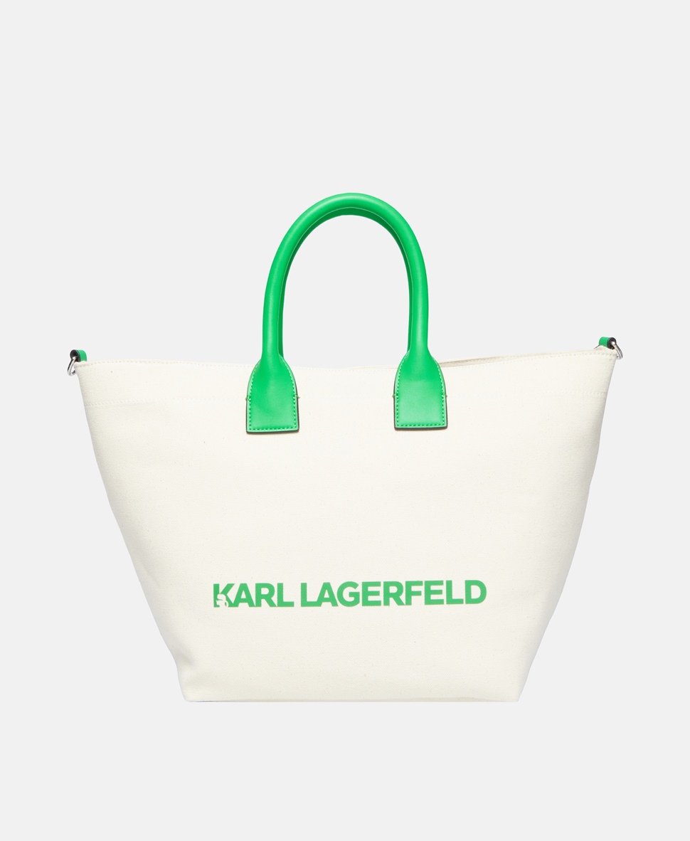 Karl Lagerfeld kabelka shopper Béžová 4